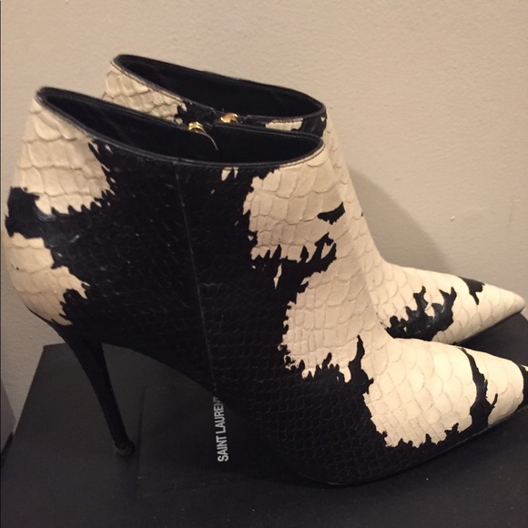 Giuseppe Zanotti Shoes - Giuseppe Zanotti Python Booties